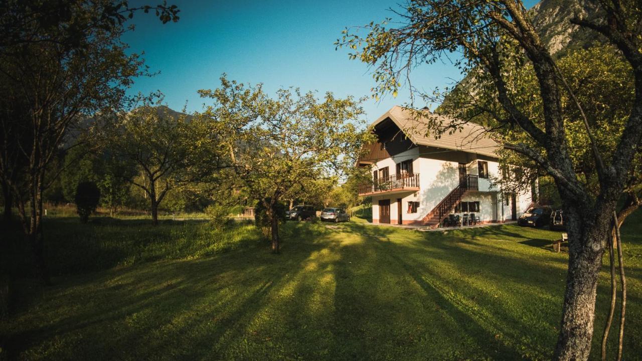 Apartmán Roja House Soča Exteriér fotografie