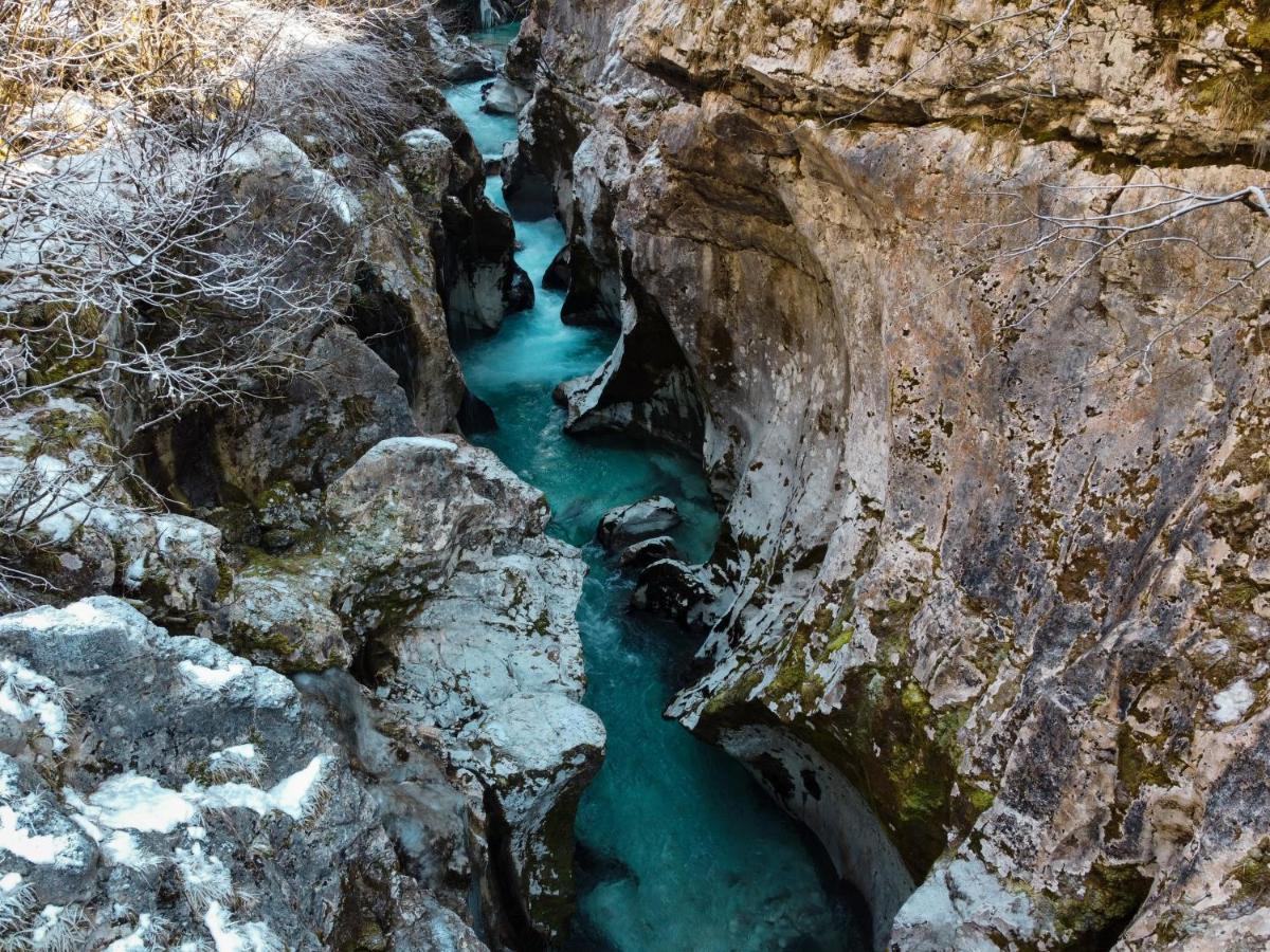 Apartmán Roja House Soča Exteriér fotografie