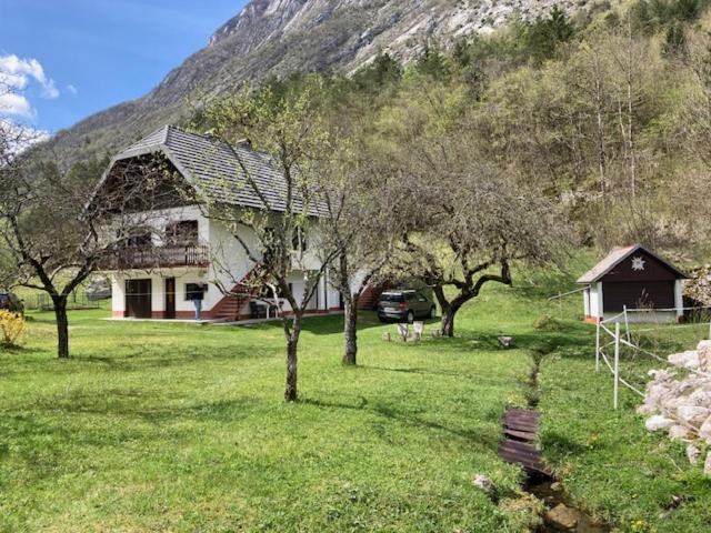 Apartmán Roja House Soča Exteriér fotografie